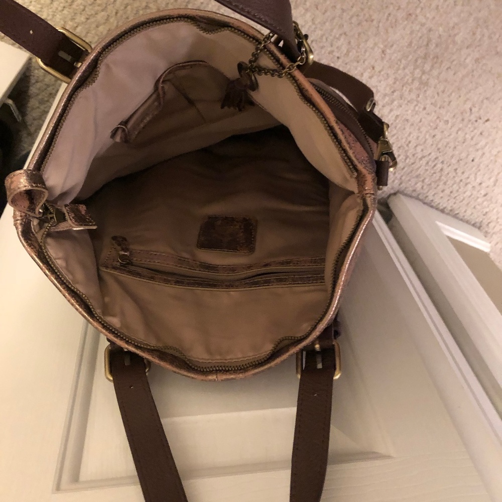 Cross Body fold over bag